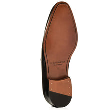 Load image into Gallery viewer, Black To Boot New York Men&#39;s Tesoro Dress Penny Loafer Sole View
