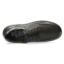 Load image into Gallery viewer, Black Mephisto Men&#39;s Douk Leather Casual Oxford Top View
