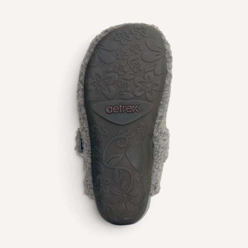 mia slipper charcoal