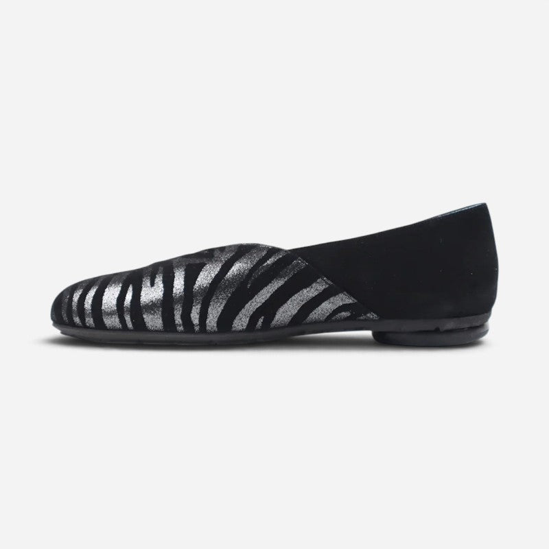 Grace 7410Mp Grey Suede Metallic Zebra