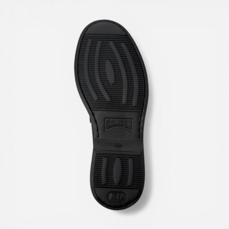 Men's Norman K101001 Black Leather