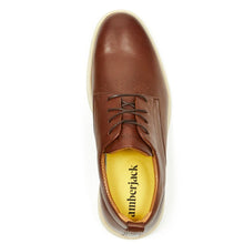 Load image into Gallery viewer, Chestnut Brown with Cream Beige Sole Men&#39;s Amber Jack The Original Leather Casual Oxford Top View

