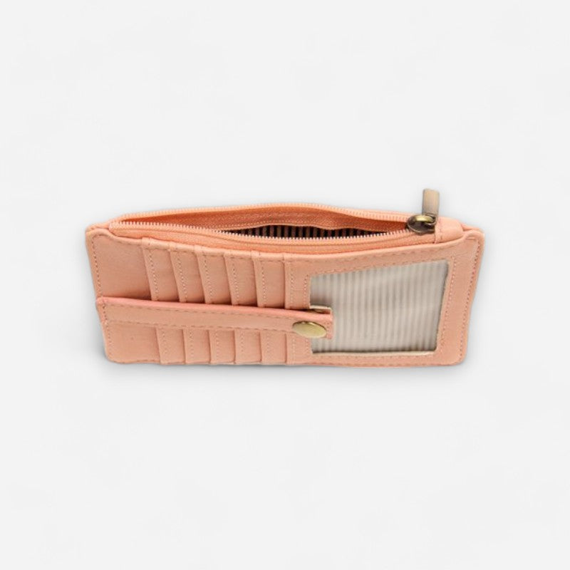 New Penny Mini Travel Wallet Crepe Pink