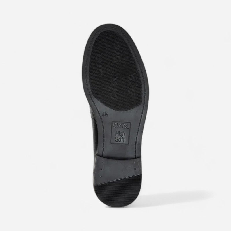 Katsura Black Calf Leather
