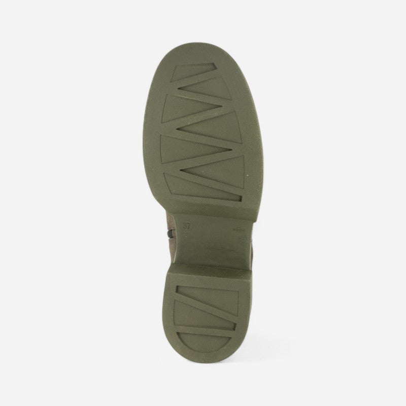 12671 Boot Mushroom Suede/Green