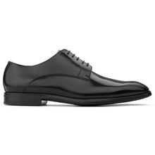 Load image into Gallery viewer, Black To Boot New York Men&#39;s Amedeo Leather Dress Plain Toe Oxford Side View
