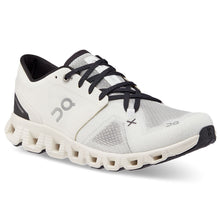 Load image into Gallery viewer, White With Black ON Women&#39;s Cloud X 3 Mesh Athletic Sneaker Profile View
