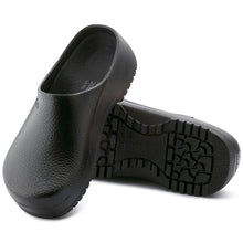 Load image into Gallery viewer, Black Birkenstock Men&#39;s Super Birki Polyurethane Clog Top Sole View
