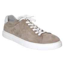 Load image into Gallery viewer, Taupe Tan With White Gabor Men&#39;s Sneaker 1023 Suede Casual Sneaker Profile View
