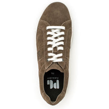 Load image into Gallery viewer, Brown And White With Black Sole Gabor Men&#39;s 1040 Suede Casual Sneaker Top View
