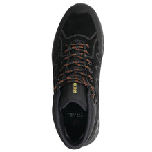 Load image into Gallery viewer, Black Ara Men&#39;s Pasquale Nubuck And Suede Waterproof GoreTex Hiking Boot Top View
