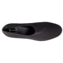 Load image into Gallery viewer, Black Thierry Rabotin Women&#39;s Dream Stretchy Microfiber Slip On Wedge Loafer Top View
