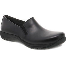 Load image into Gallery viewer, Black Dansko Women&#39;s Nora Leather Casual Slip On Loafer Profile View
