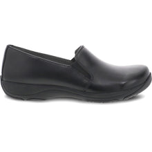 Load image into Gallery viewer, Black Dansko Women&#39;s Nora Leather Casual Slip On Loafer Side View
