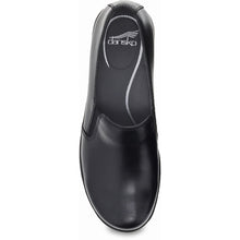 Load image into Gallery viewer, Black Dansko Women&#39;s Nora Leather Casual Slip On Loafer Top View
