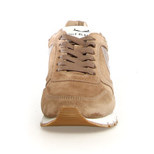 Load image into Gallery viewer, Light Brown With White Voile Blanche Women&#39;s Julia Suede Sneaker Front View
