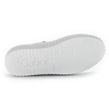 Load image into Gallery viewer, White Gabor Women&#39;s 23200 Leather Casual Platform Sneaker Sole View
