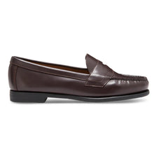 Load image into Gallery viewer, Burgundy Reddish Brown With Black Sole Eastland Women&#39;s Classic II Loafer Leather Side View
