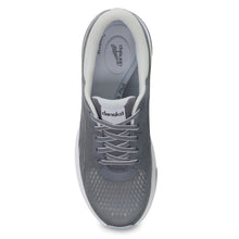 Load image into Gallery viewer, Grey With White Dansko Women&#39;s Pace Mesh And Fabric Athletic Sneaker Top View
