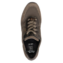 Load image into Gallery viewer, Grey Ara Women&#39;s Lila Waterproof GoreTex Wovenstretch And Suede Walking Shoe Top View
