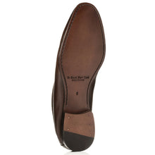 Load image into Gallery viewer, Brown With Black Sole To Boot New York Men&#39;s Thorpe Dress Slip On Sole View
