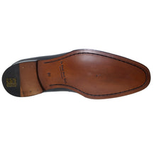 Load image into Gallery viewer, Black To Boot NY Men&#39;s Marcus Leather Dress Penny Loafer Sole View
