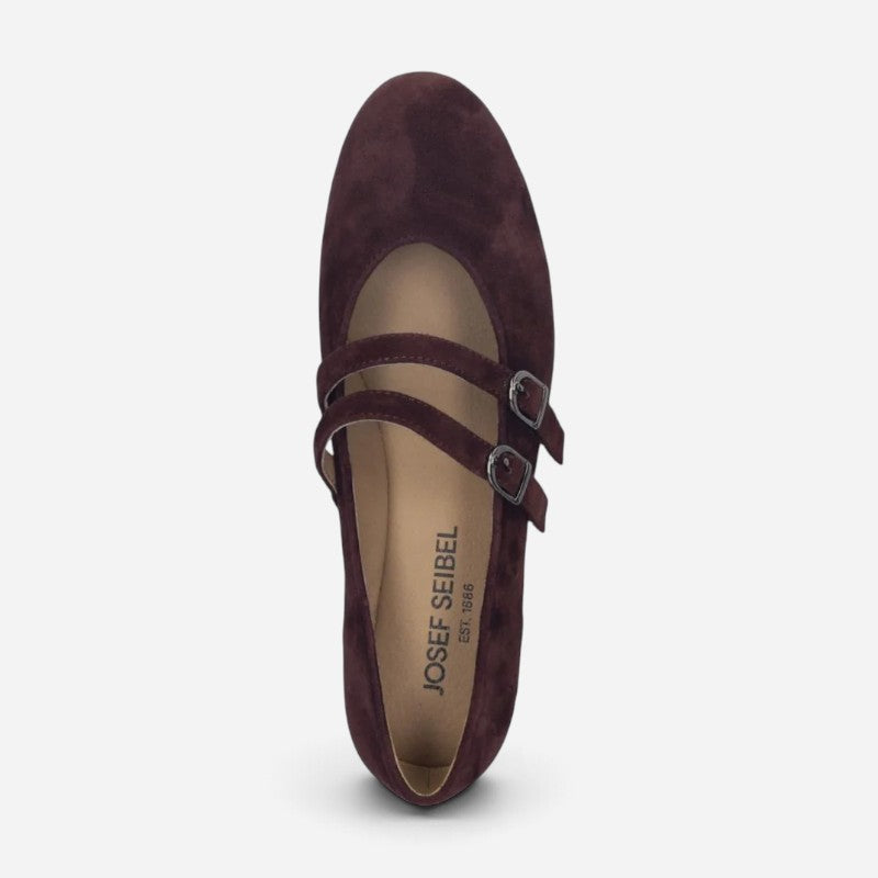Clarice 03 Burgundy Suede