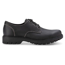 Load image into Gallery viewer, Black Eastland Men&#39;s Lowell Plain Toe Casual Oxford Side View
