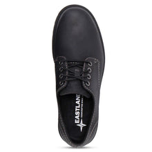 Load image into Gallery viewer, Black Eastland Men&#39;s Lowell Plain Toe Casual Oxford Top View
