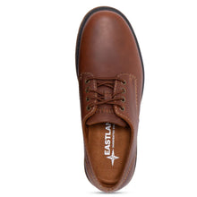 Load image into Gallery viewer, Oak Brown Eastland Men&#39;s Lowell Plain Toe Casual Oxford Top View

