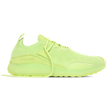 Load image into Gallery viewer, Fresh Lime Green Eight Women&#39;s HITT Trainer Vegan Knit Training Sneaker Side View

