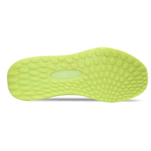 Load image into Gallery viewer, Fresh Lime Green Eight Women&#39;s HITT Trainer Vegan Knit Training Sneaker Sole View

