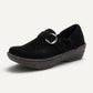 fynn black suede