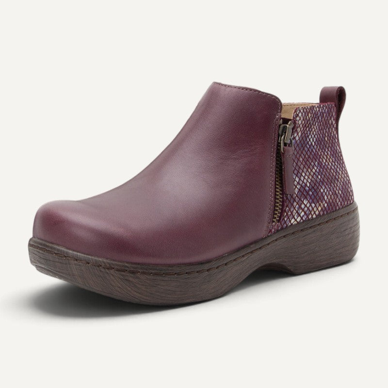 oaklee boot merlot
