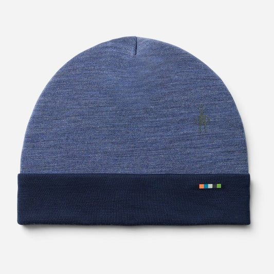 Thermal Merino Reversible Cuffed Beanie Nightfall Blue/Deep Navy