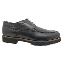 Load image into Gallery viewer, Black Robert Zur Men&#39;s Antonio Leather Casual Oxford Side View
