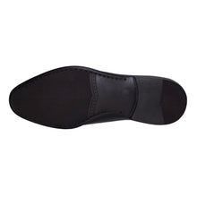 Load image into Gallery viewer, Black GBrown Men&#39;s Ashton Leather Dress Casual Loafer Sole View
