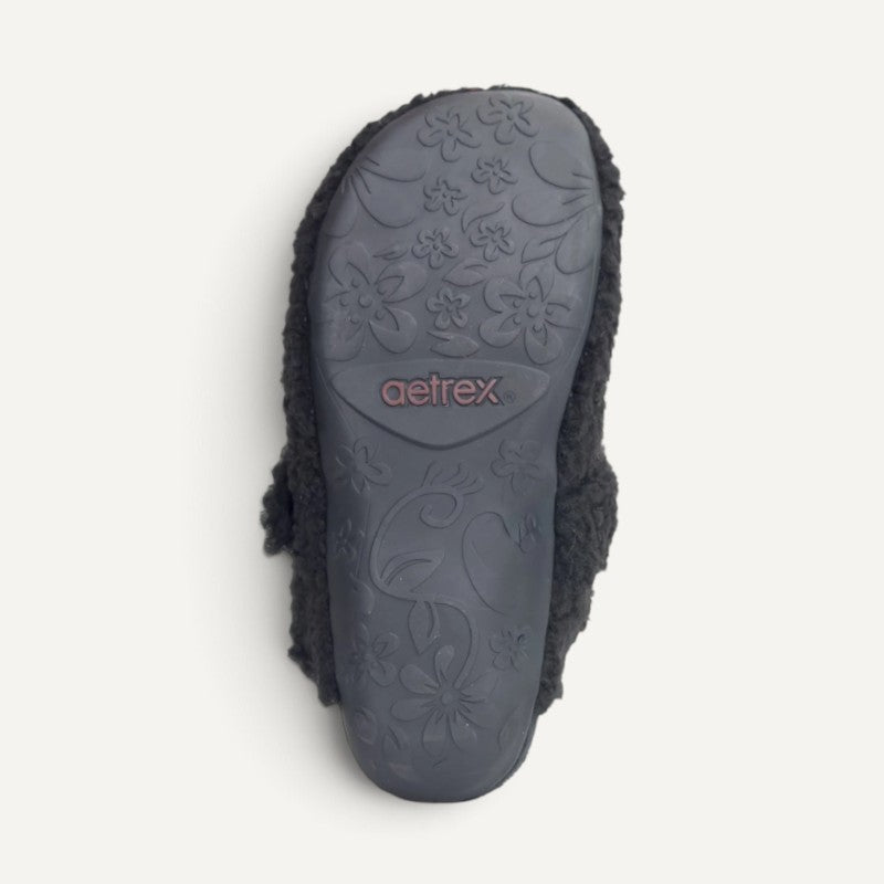 mia slipper black