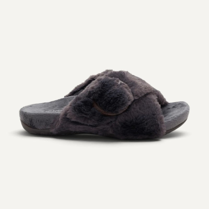 macy slipper charcoal