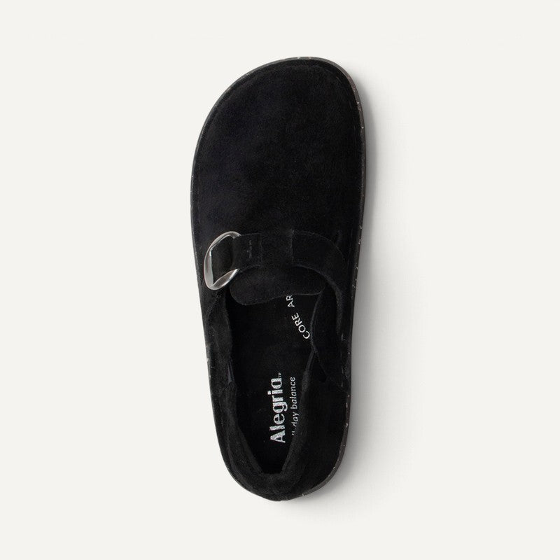Fynn Black Suede