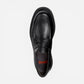 Men's Norman K101001 Black Leather