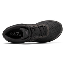 Load image into Gallery viewer, Black New Balance Men&#39;s MW847CB4 Mesh Walking Sneaker Top View
