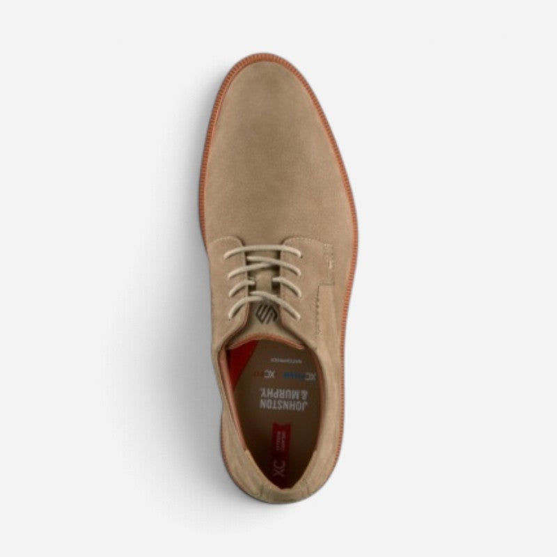 Men's XC+ Parker Plain Toe Taupe Waterproof Nubuck
