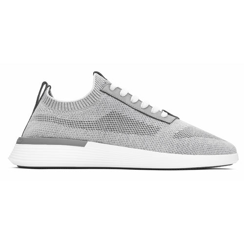 Grey with White Wolf and Shepherd Men's Supremeknit Trainer Shoe