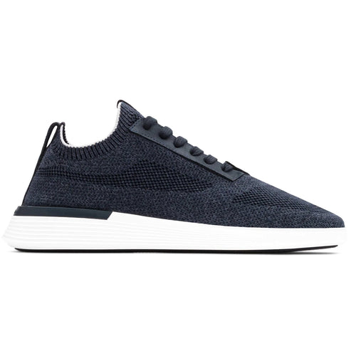 Navy with White Wolf and Shepherd Men's Supremeknit Trainer Shoe