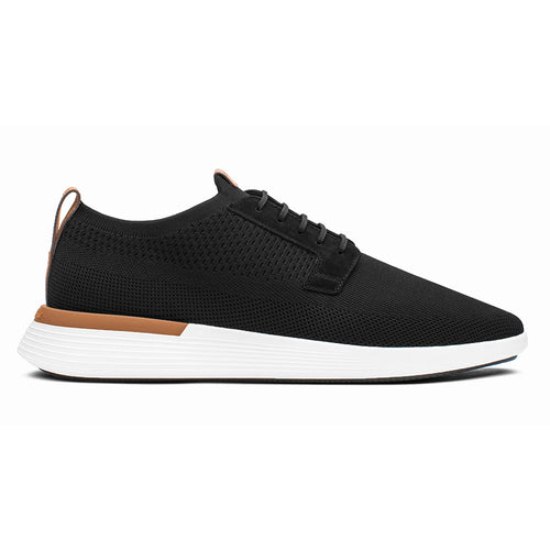 Black And White With Tan Wolf And Shepherd Men's Swiftknit Derby Sneaker