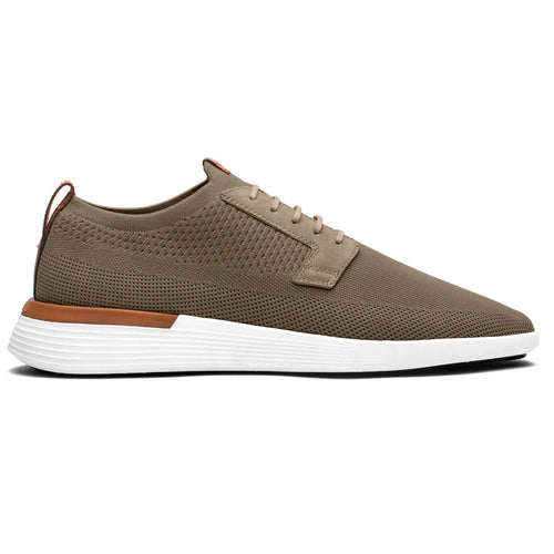 Desert Brown And White With Tan Wolf And Shepherd Men's Swiftknit Derby Sneaker