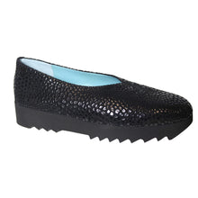 Load image into Gallery viewer, Nero Black Thierry Rabotin Women&#39;s T Grace Printed Leather Slip On Shoe Profile View
