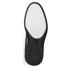 Load image into Gallery viewer, Onyx Black With White Men&#39;s Amber Jack Cheslea Boot Leather Casual Slip On Sole View
