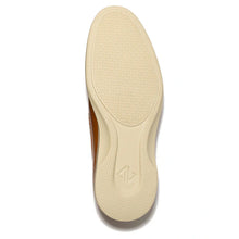 Load image into Gallery viewer, Honey Tan with Cream Beige Sole Men&#39;s Amber Jack Leather Casual Slip On Loafer Sole View
